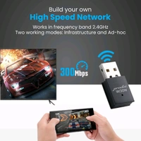 PRODOT WIRELESS WIFI 300Mbps W30N NANO USB DONGLE