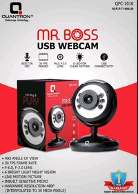 QUANTRON HD WEB CAMERA HD 720p/30fps QCP-1010