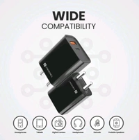 PORTRONICS ADAPTO 45 22.5W ADAPTER WITH DUAL OUTPUT POR 1445