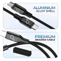 PEBBLE TAKE CHARGE SPEED CC100 100W ULTRA FAST CHARGING TYPE-C TO TYPE-C