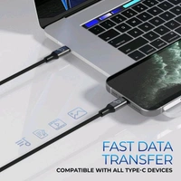 PEBBLE TAKE CHARGE SPEED CC100 100W ULTRA FAST CHARGING TYPE-C TO TYPE-C