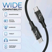 PEBBLE TAKE CHARGE SPEED CC100 100W ULTRA FAST CHARGING TYPE-C TO TYPE-C