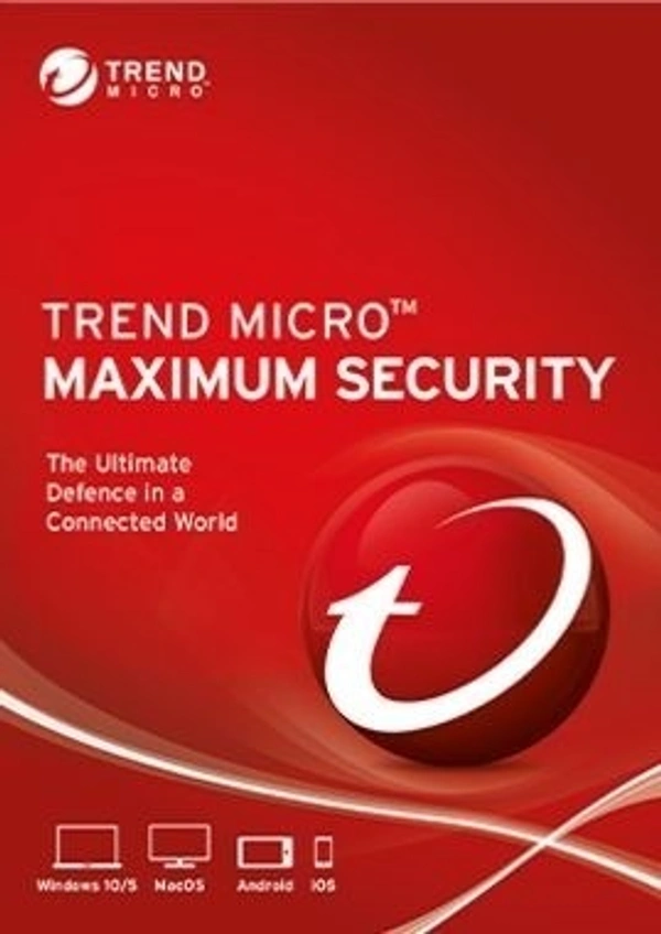 TREND MICRO MAXIMUM SECURITY 1 USER 1 YEAR