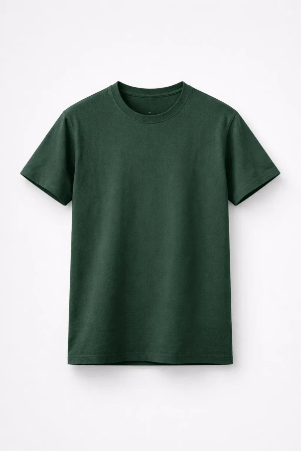 Classic Cotton T-Shirt - 34, Green Kelp