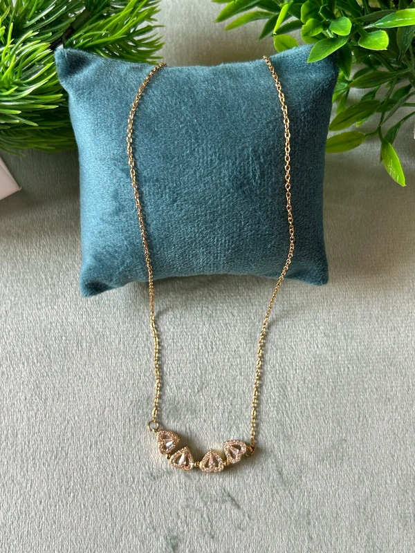 Magnetic Love Heart to Lucky Clover Necklace