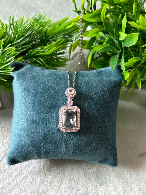 Silver Sparkle Statement Necklace