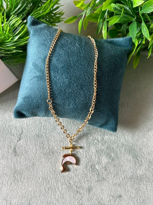 Ocean Breeze Dolphin Toggle Chain