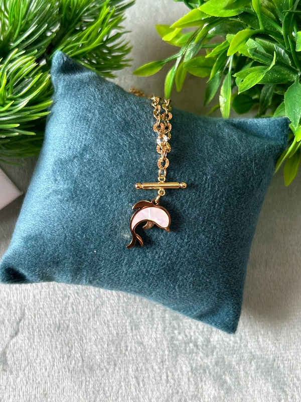 Ocean Breeze Dolphin Toggle Chain