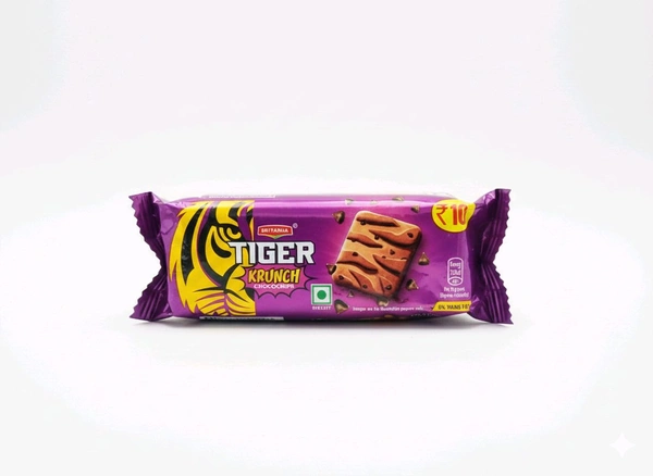 Britannia Tiger Krunch Chocochips Biscuits