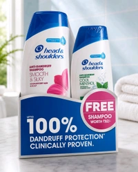 Head & Shoulders Shampoo 180ml + 72 Ml