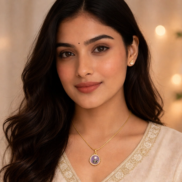 The Lavender Bloom Pendant