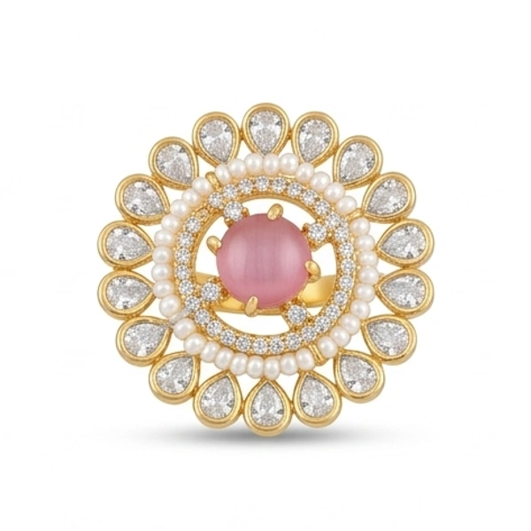 Rose Pearl Ring