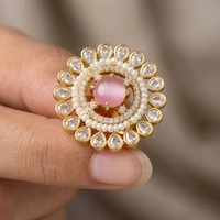 Rose Pearl Ring