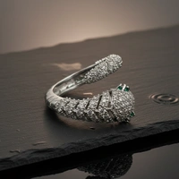 Celestial Serpent Wrap Ring(Silver)