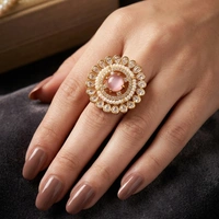 Rose Pearl Ring