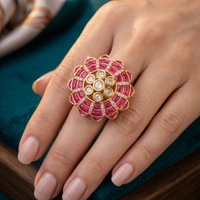 Fuchsia Lotus Bloom Ring