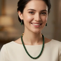 Midnight Forest Pearl Set