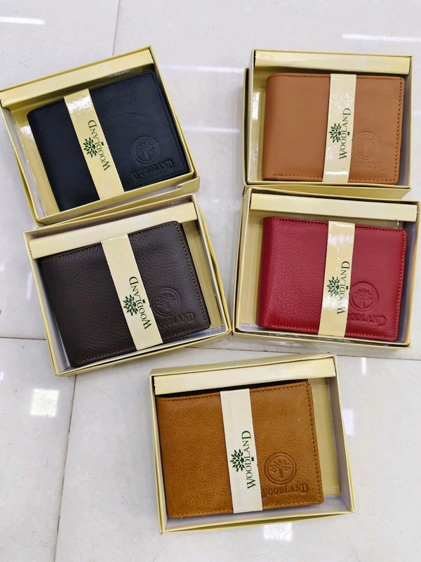 Genuine Leather Men's Trendy Wellets - Regular Wellets Size, Tan