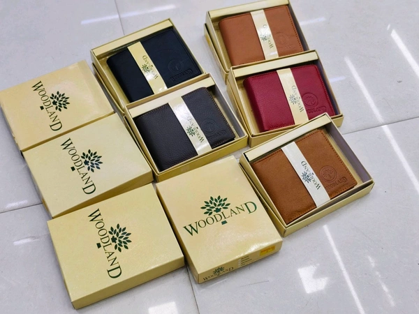 Genuine Leather Men's Trendy Wellets - Regular Wellets Size, Tan