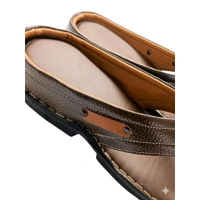 StepsCart Premium Leather Comfort Slippers - 7, Cinnamon