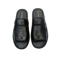 Premium Quality Leather Comfort Trendy Sandal for Men – Black - 11, Black