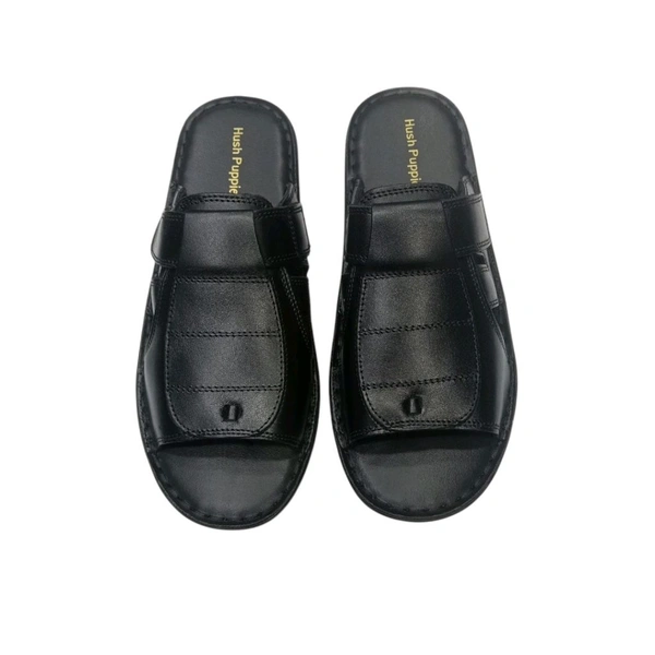Premium Quality Leather Comfort Trendy Sandal for Men – Black - 11, Black