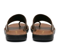 Royal Noir Premium Leather Toe-Ring Sandals
- 6, Tangerine