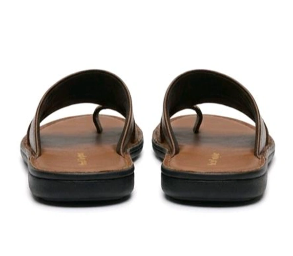 Royal Noir Premium Leather Toe-Ring Sandals
- 6, Tangerine