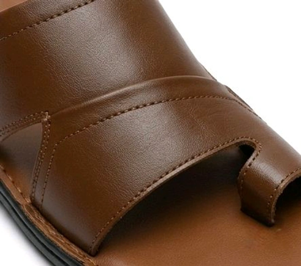 Royal Noir Premium Leather Toe-Ring Sandals
- 6, Tangerine