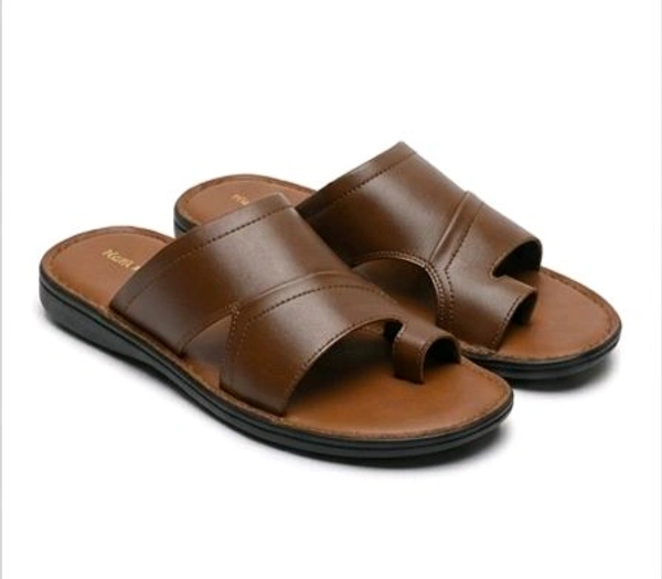 Royal Noir Premium Leather Toe-Ring Sandals
- 10, Tangerine