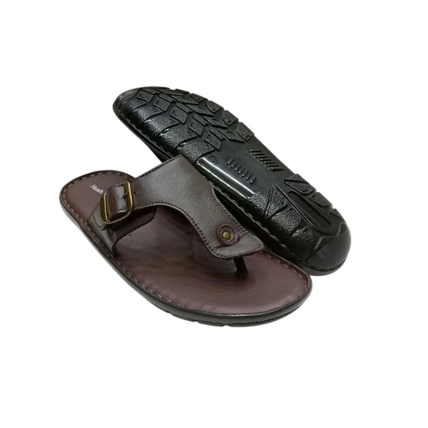 Signature Comfort Leather Toe-Ring Sandals
