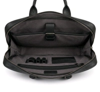 Laptop Slim Single Compartment Bags - Size: 15.5 Inches, Black
