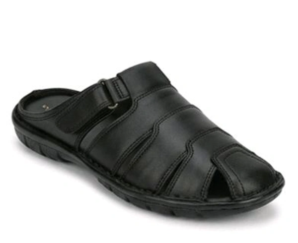KingCraft Leather Sandals - 7, Black