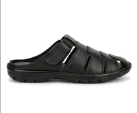 KingCraft Leather Sandals - 7, Black
