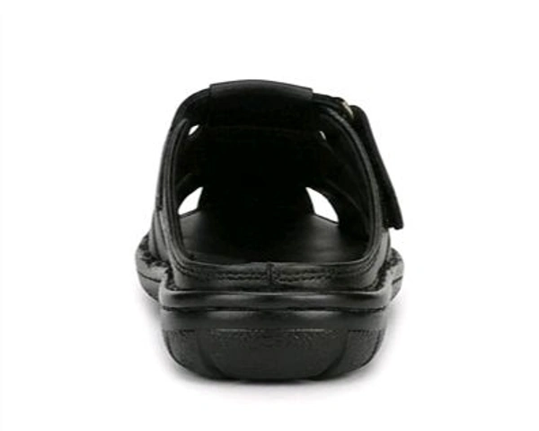 KingCraft Leather Sandals - 9, Black