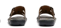 SoftStep Leather Sandals - 11, Morocco Brown