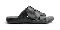 SmoothStep Leather Sandals - 10, Black