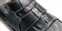 SmoothStep Leather Sandals - 11, Black