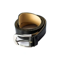 Genuine Leather Black Belts - Black Colour
