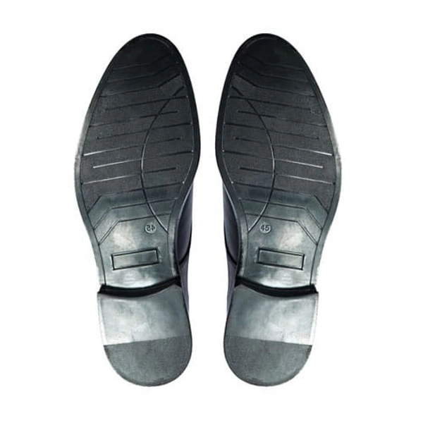 Stepscart Royal Derby Genuine Leather Formal Shoes - 6, Black