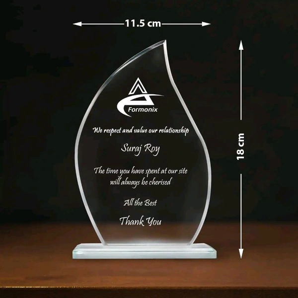 Economic Glass Memento ( 18 Cm X11. 5cm)