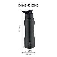 Customized Borosil Grip N Sip Bottle 750ml | Personalized Stainless Steel Sipper Bottle