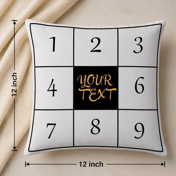 GIFTFLIX Customized Photo Collage Pillow | Personalized Satin Cushion Gift