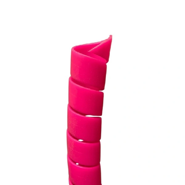 Pink Spiral Hose Protector OD32 - Coil/Meter, Shocking Pink