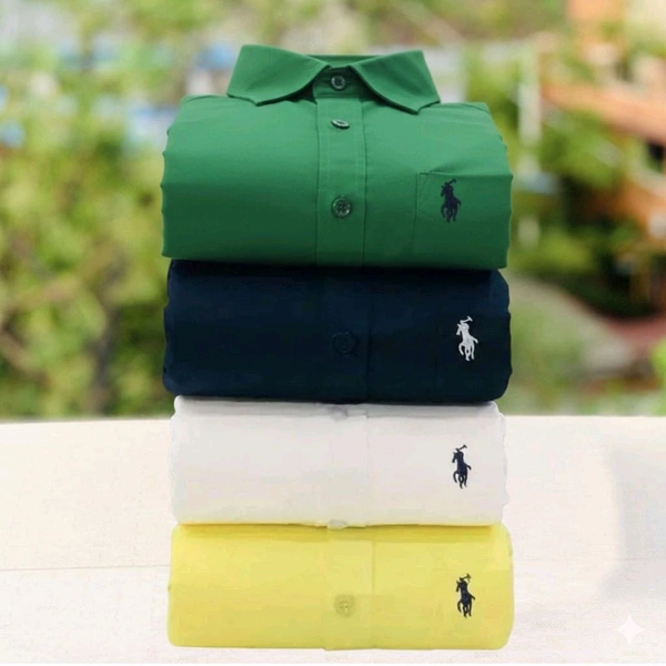 RL Polo Men's Plain Shirt Combo - Pack of 4 | Premium Cotton | Casual & Formal Wear - S-36 - S-36 - S-36 - S-36 - S-36 - S-36 - S-36 - S-36 - S-36 - S-36