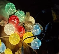Crack ball string light 10 balls in each Length 2 mtrs