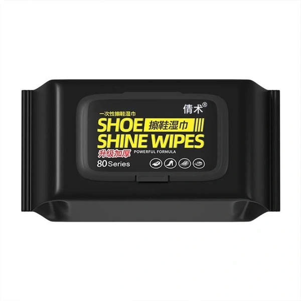 Pack of 80 shoe wipes