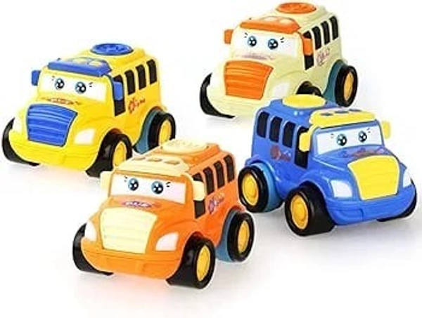 Cartoon Cute Bus Toys Play
