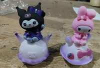 KUROMI & MY MELODY NIGHT VINYL NIGHT LAMP - BUTTON OPRATED - NON RECHARGEABLE