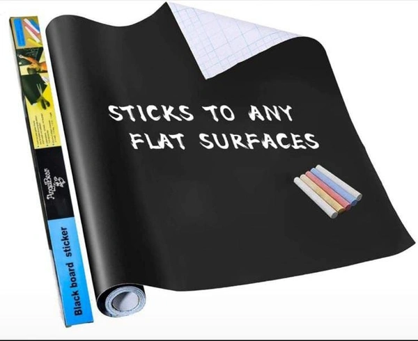 *45*200cm  BlackBoard Sticker with 5 chalks inside